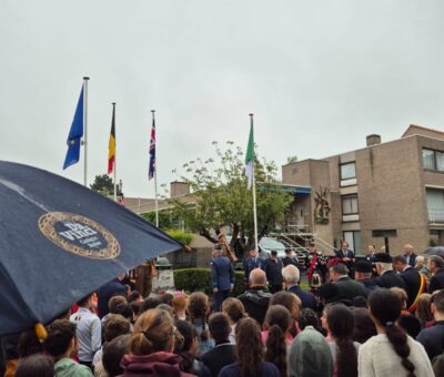 Plechtigheid 80 jaar Bevrijding Ronse